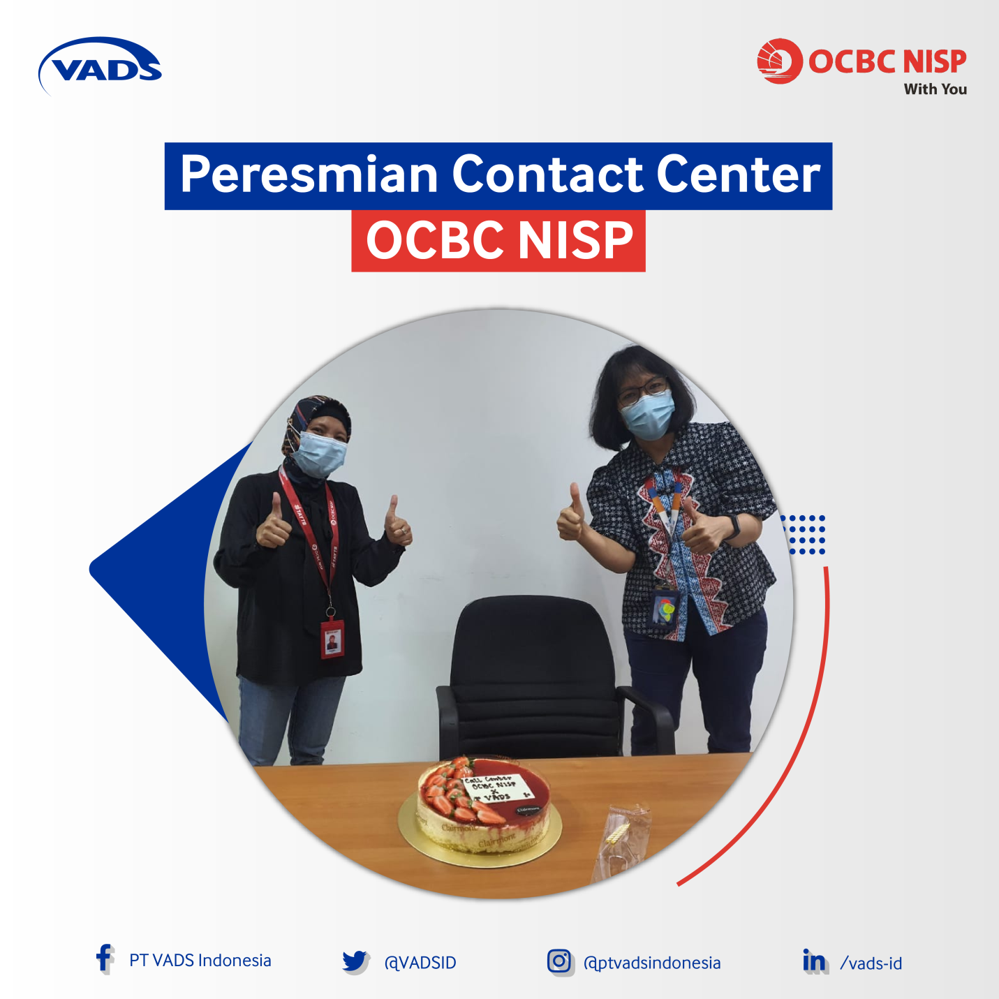 Image of Bank OCBC NISP Gandeng VADS Indonesia untuk Perkuat Layanan Contact Center 24 Jam 